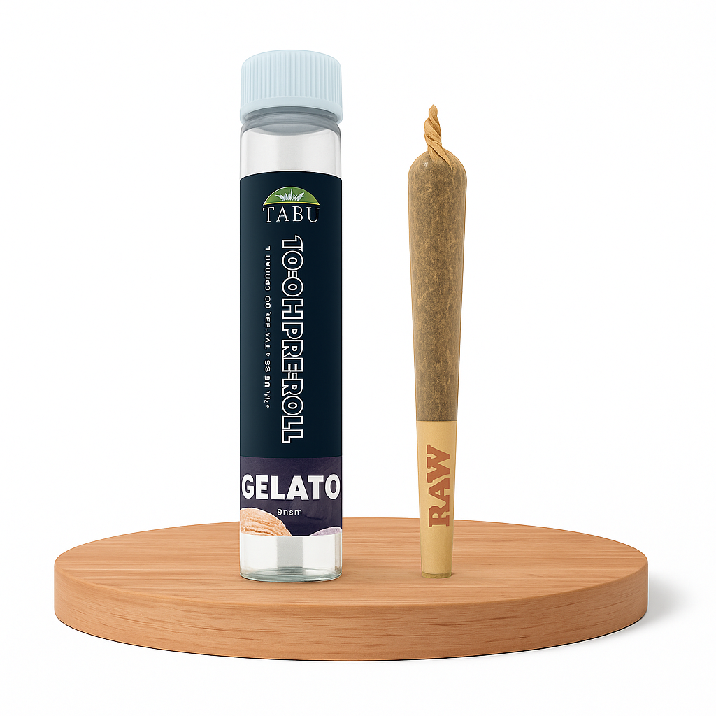 Cigarro enrolado - Pre Roll 10-OH 50%, Gelato 1.2g