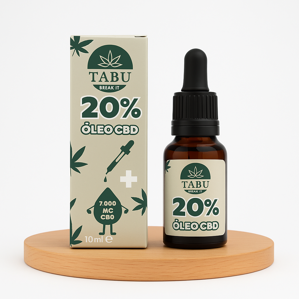 Óleo de Cânhamo 20%