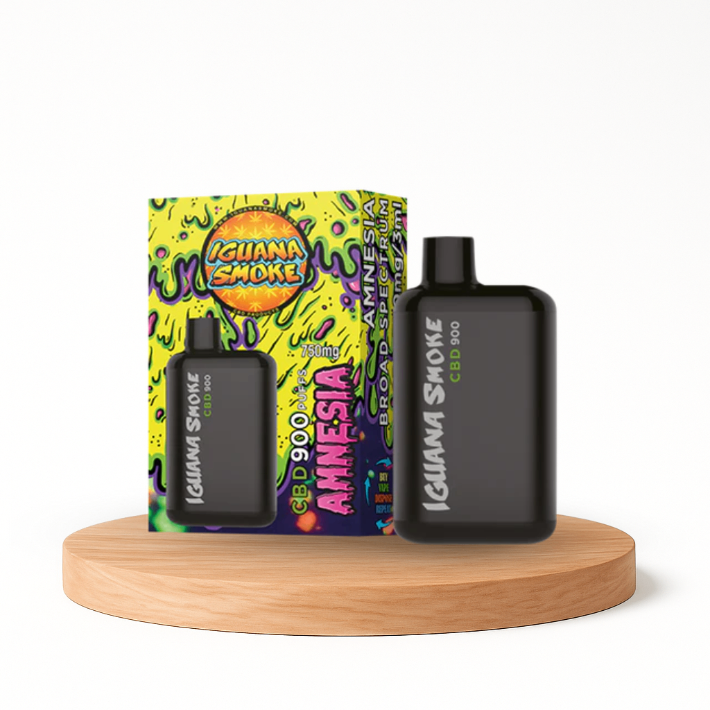 Vape de CBD 750mg, Amnesia, Iguana Pocket, 3ml