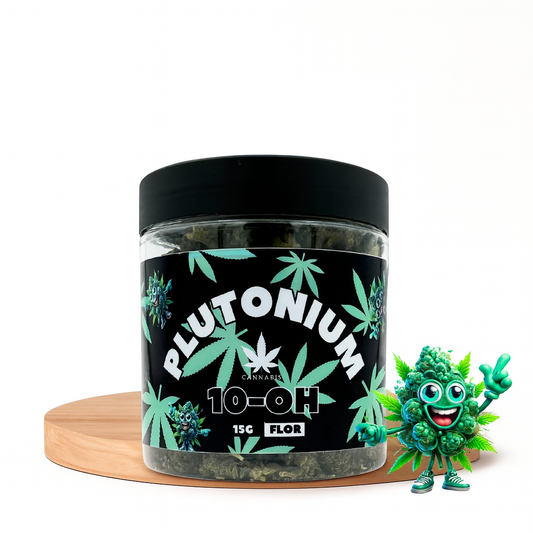 Flor de 10-OH Plutonium 50%, 15 Gramas
