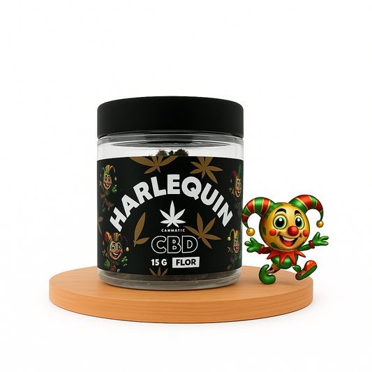 Flor de CBD Harlequin, 15 Gramas