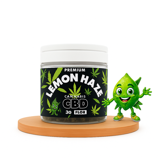 Flor de CBD Lemon Haze Premium, 3g