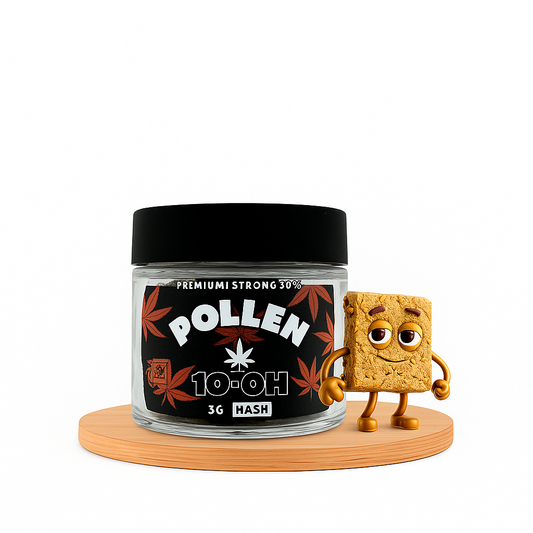 Haxixe de 10-OH Pollen Premium Strong 50%, 3g