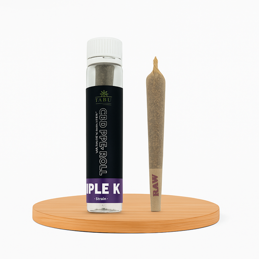 Cigarro enrolado - Pre Roll CBD Purple Kush, 1.2g
