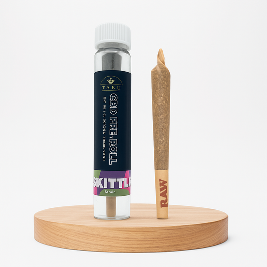 Cigarro enrolado - Pre Roll CBD Skittlez, 1.2g