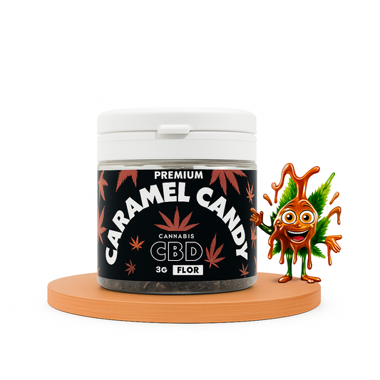 Flor de CBD Caramel Candy Premium, 3g