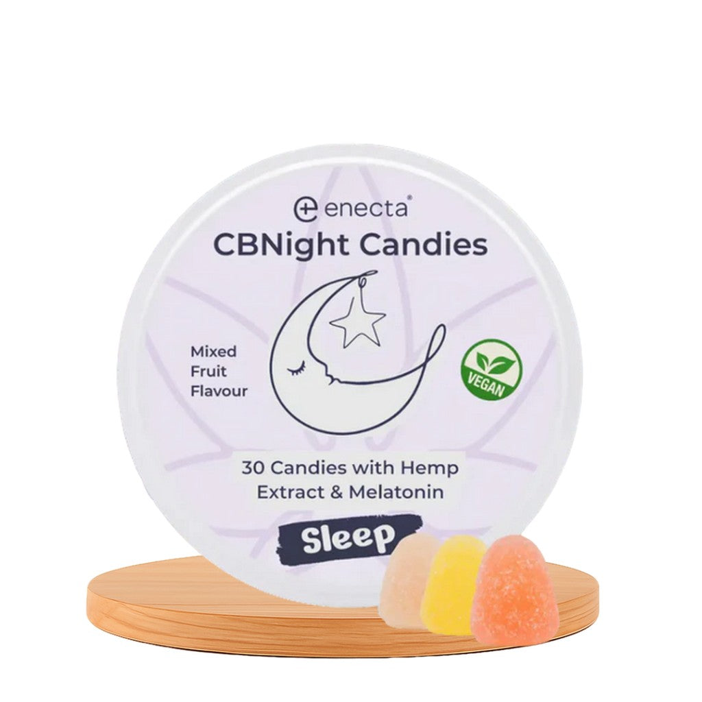 Gomas de CBD com Melatonina, 60g