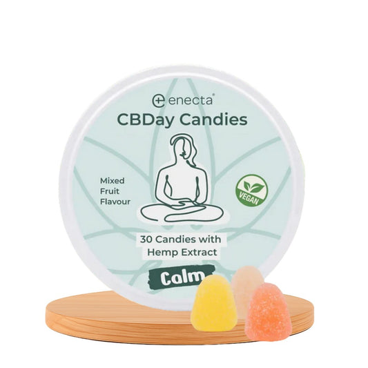 Gomas de CBD para combater o stress e a ansiedade, 60g