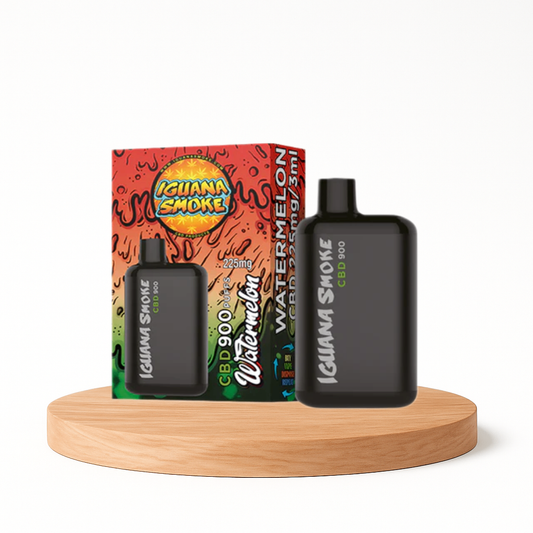 Vape de CBD 225mg, Melancia, Iguana Pocket, 3ml