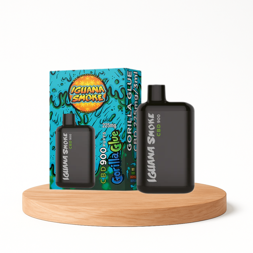 Vape de CBD 225mg, Gorilla Glue, Iguana Pocket, 3ml