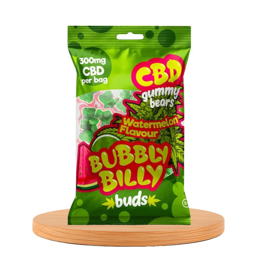 Gomas de CBD Melancia, Bubbly Billy, 300mg