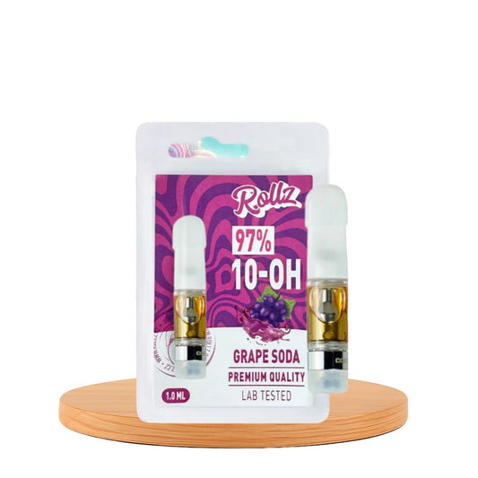 Vape Cartucho/Cartridges de 10-OH, 97%, Uva, 1ml