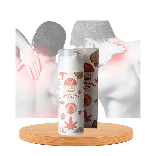 Gel Quente TABU CBD para Dores Musculares 150ml