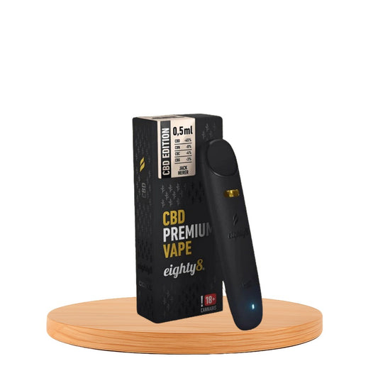 Vape de CBD 45%, Jack Herer, Eighty8 0.5ml