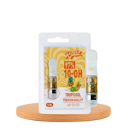 Vape Cartucho/Cartridges de 10-OH 97%, Tropicool, 1ml